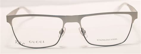 gucci stainless steel glasses|gucci glasses unisex.